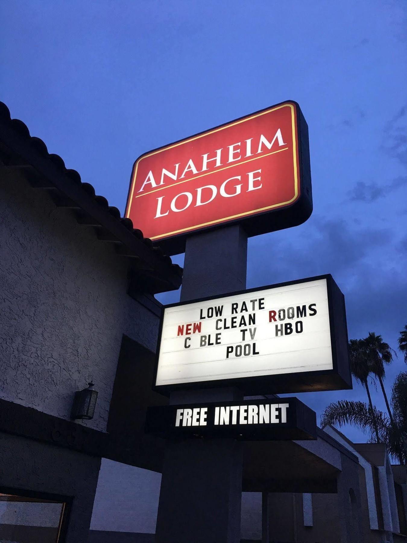 Anaheim Lodge Exteriör bild